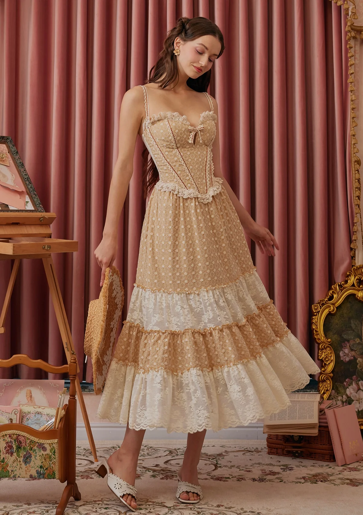 Miss Cinnamon Corset Dress - Thrancidy