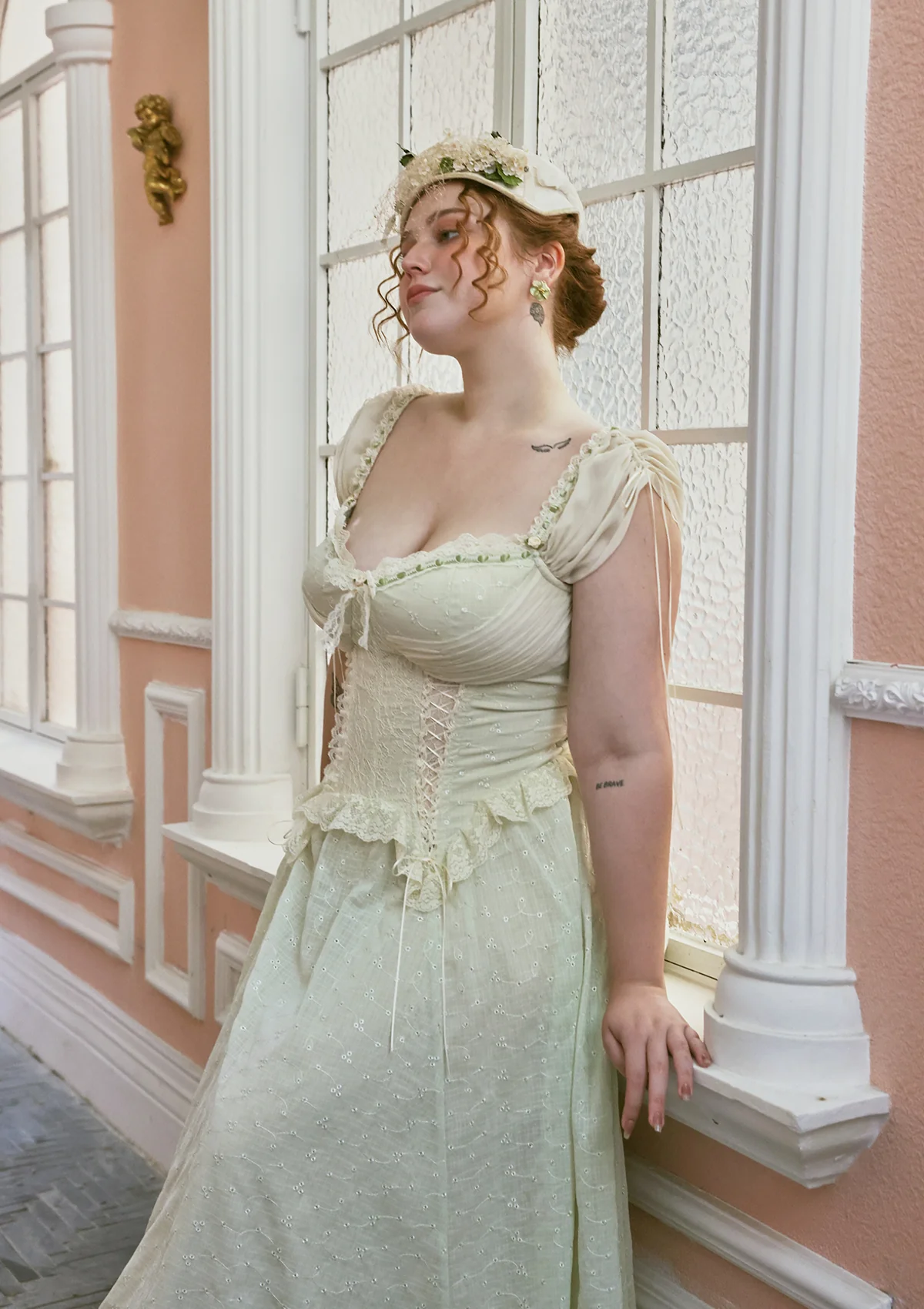 Curve & Plus Gardenia Mambo Corset Dress - Thrancidy