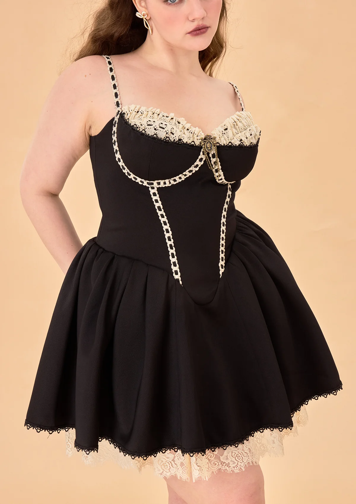 Curve & Plus Kate the Schemer Corset Dress - Thrancidy