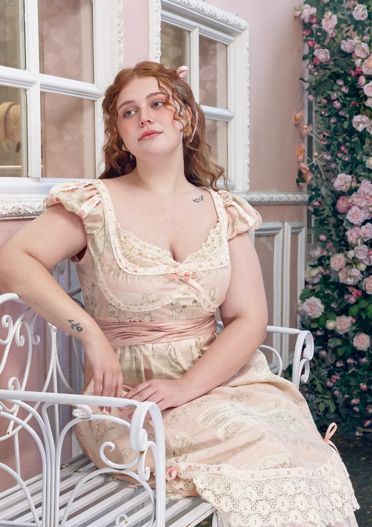 Curve & Plus Diary of Annie Dress - Thrancidy