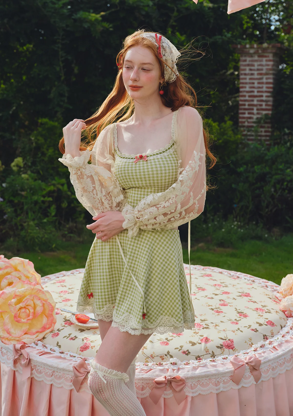 Matcha Cranberry Cami - Thrancidy