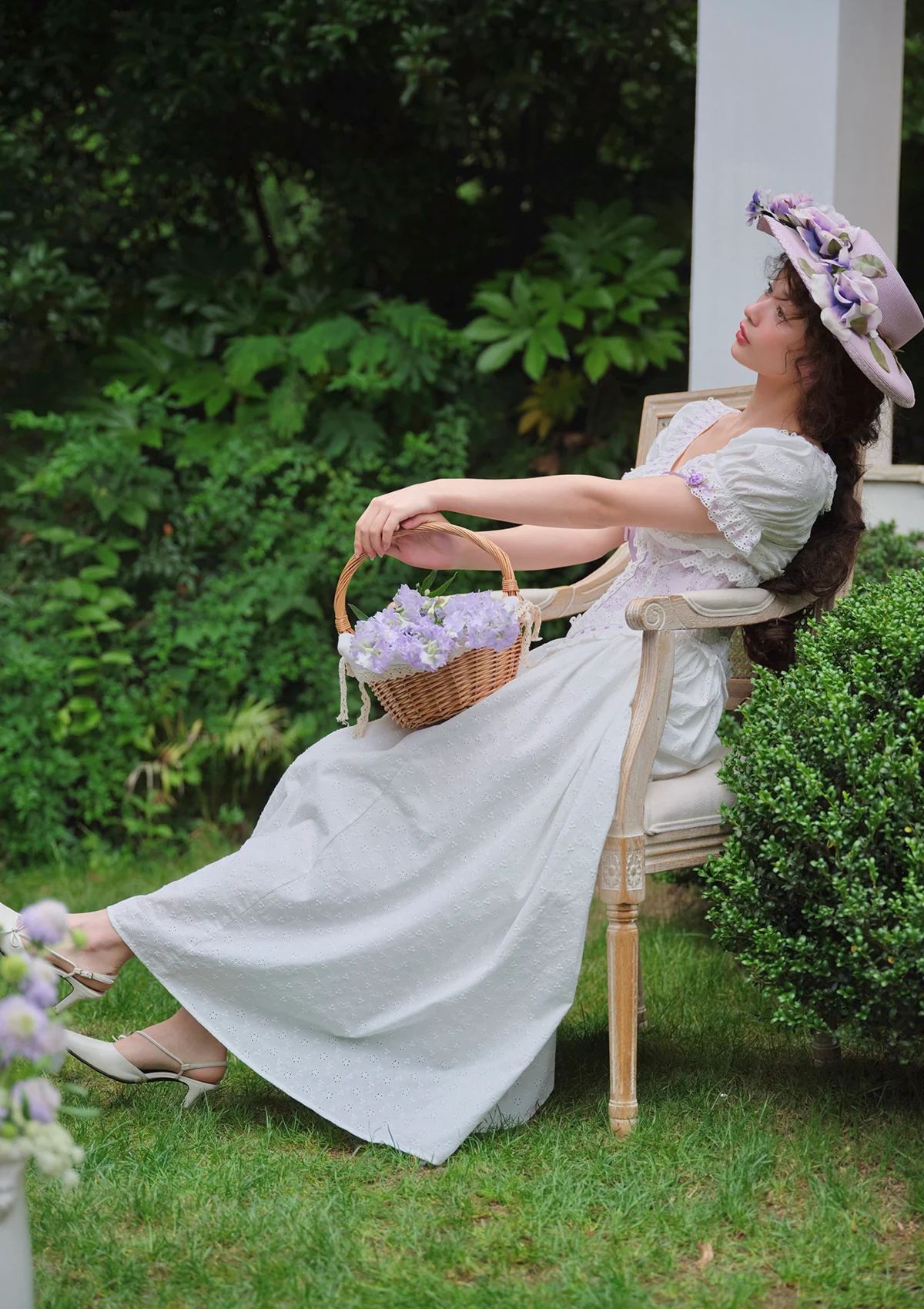 Love of the Purple Taro Corset Dress - Thrancidy