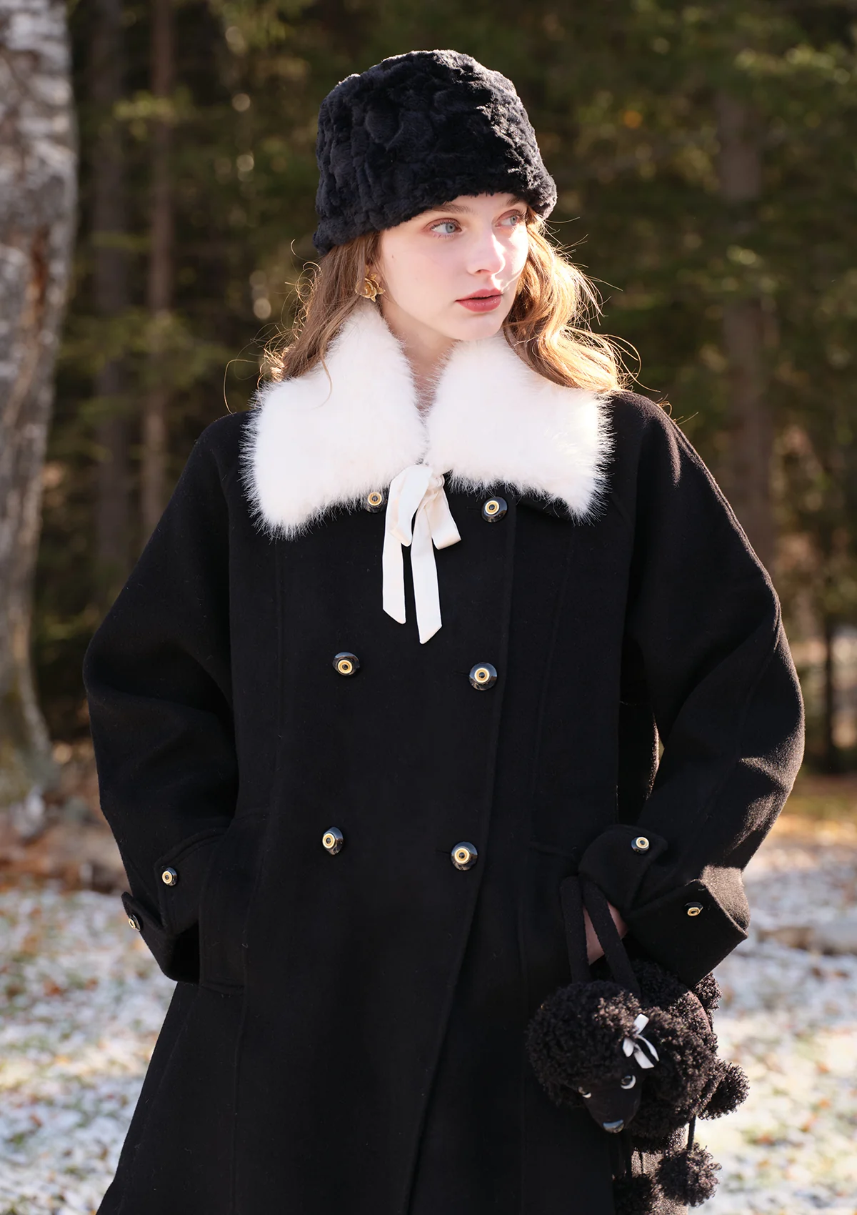Princess Spade Double-faced Overcoat - Thrancidy