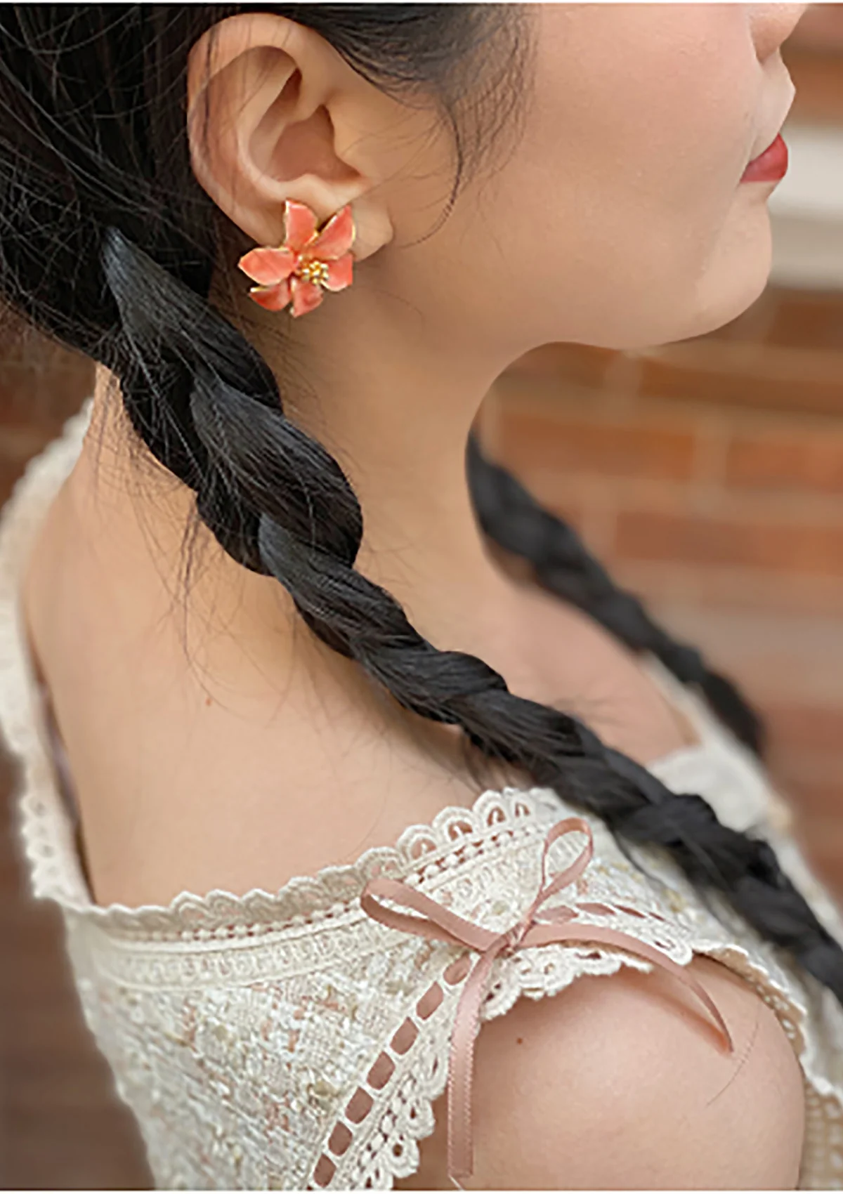 Spring Apricot Vest - Thrancidy