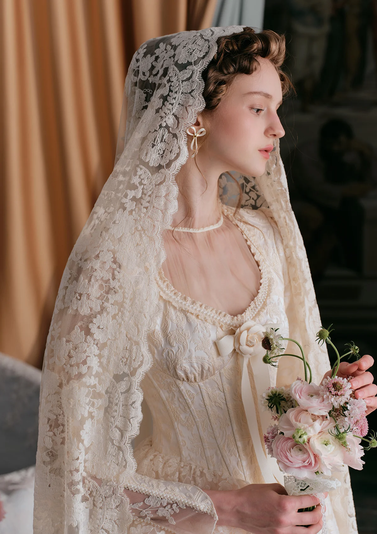 Pure White Wedding Corset Dress - Thrancidy