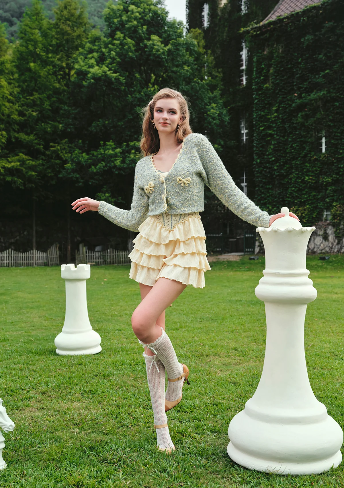 The Little Pineapple Knit Cardigan - Thrancidy