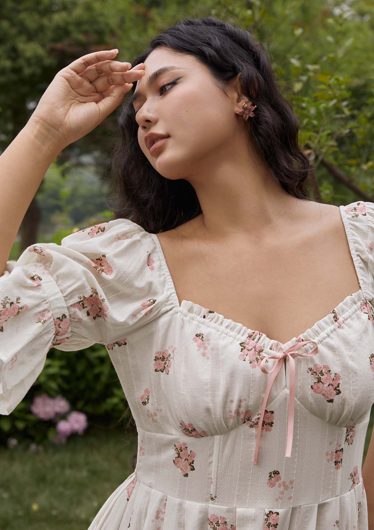 Curve & Plus Rose's Smile Corset Dress - Thrancidy