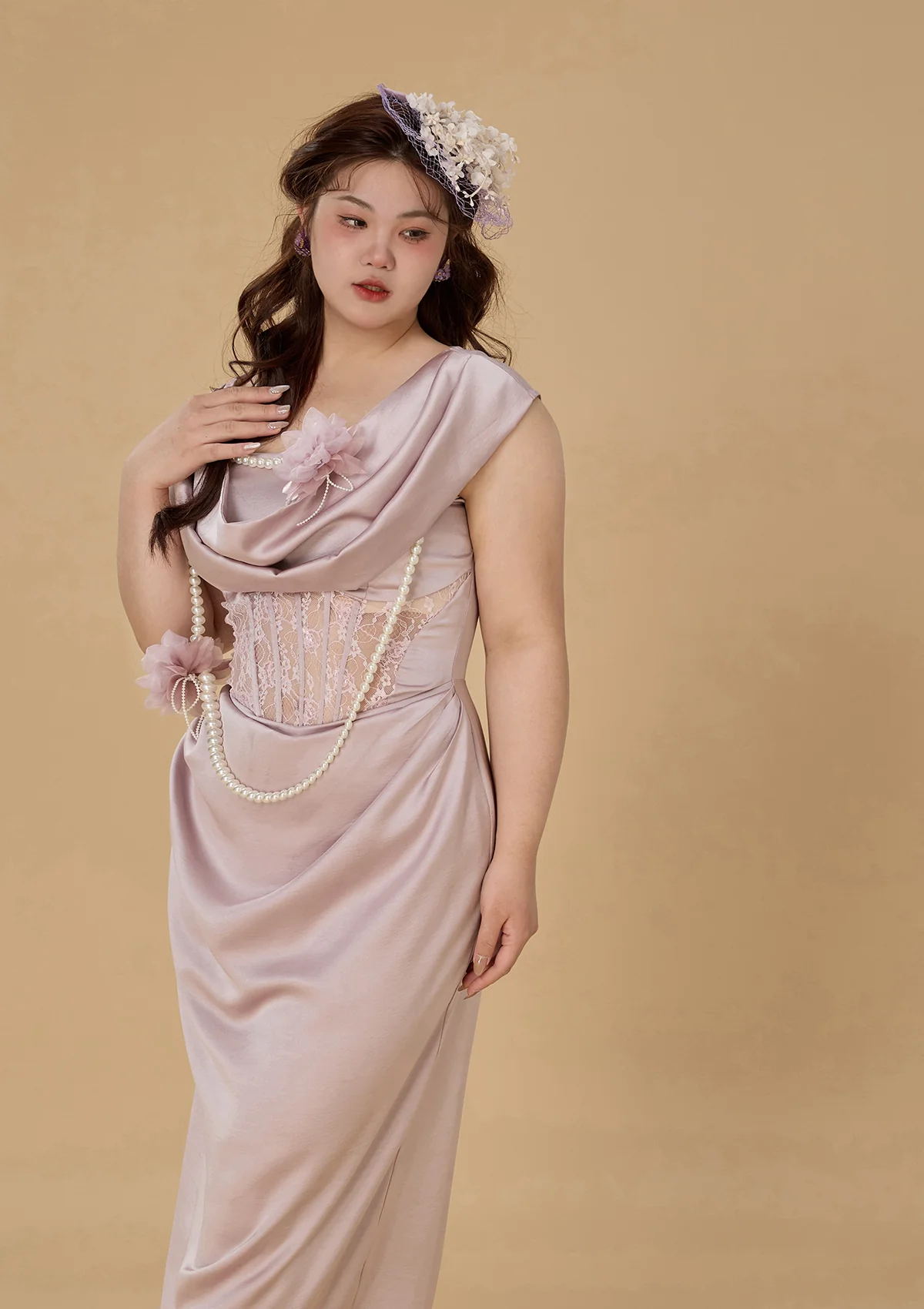 Curve & Plus The Age of Adaline Corset Dress - Thrancidy