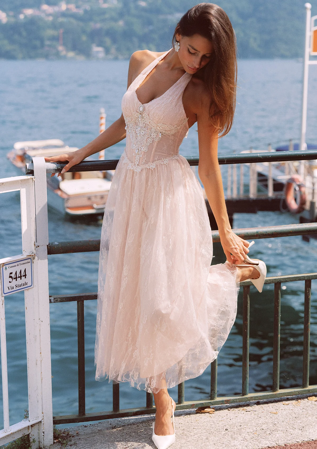 Lace Lover Letter Corset Dress - Thrancidy