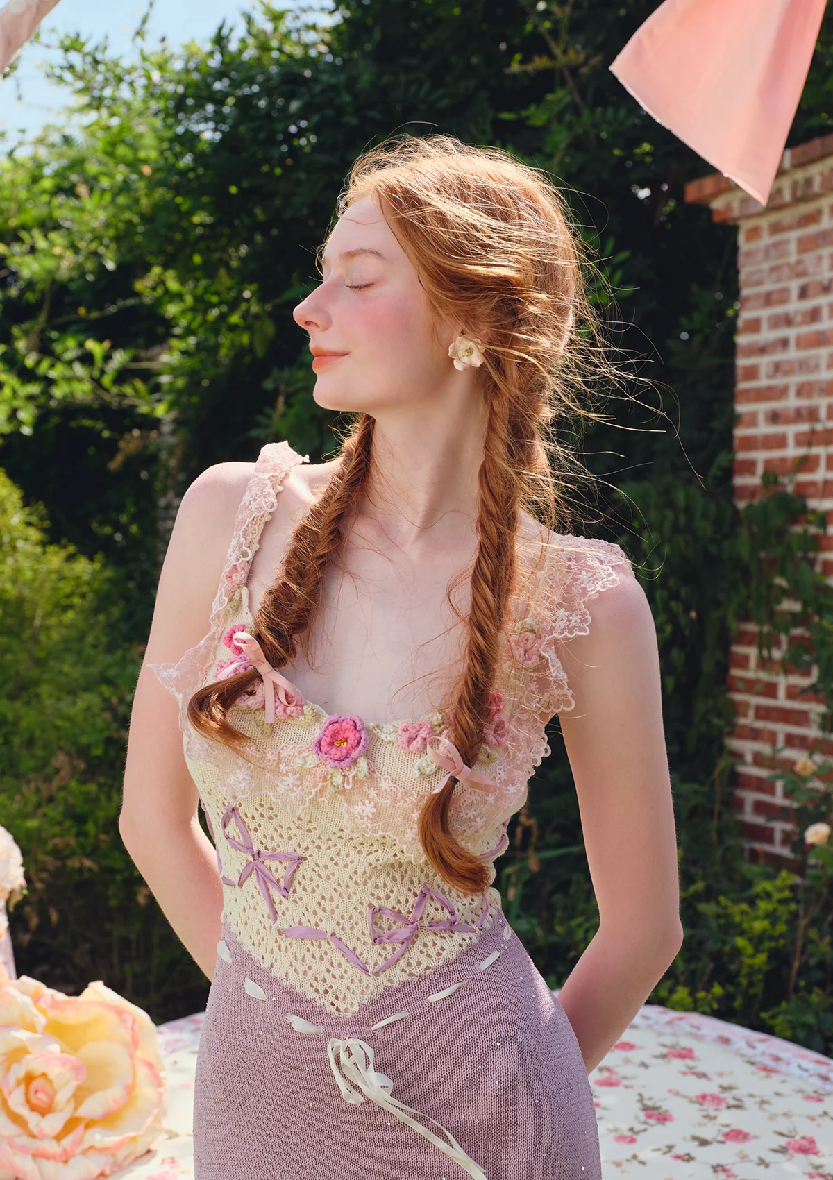 Floral Beauty Banquet Knit Dress - Thrancidy