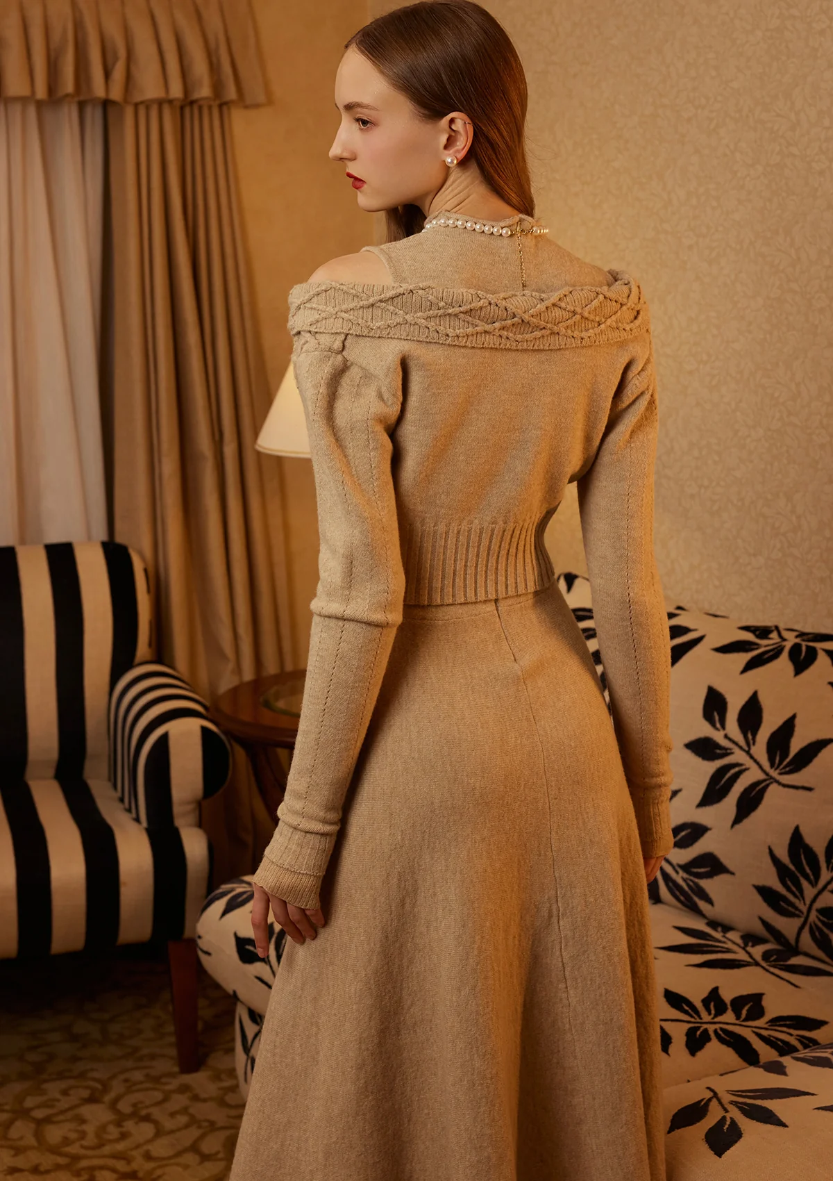 Miss Mine Knit DressLong - Thrancidy