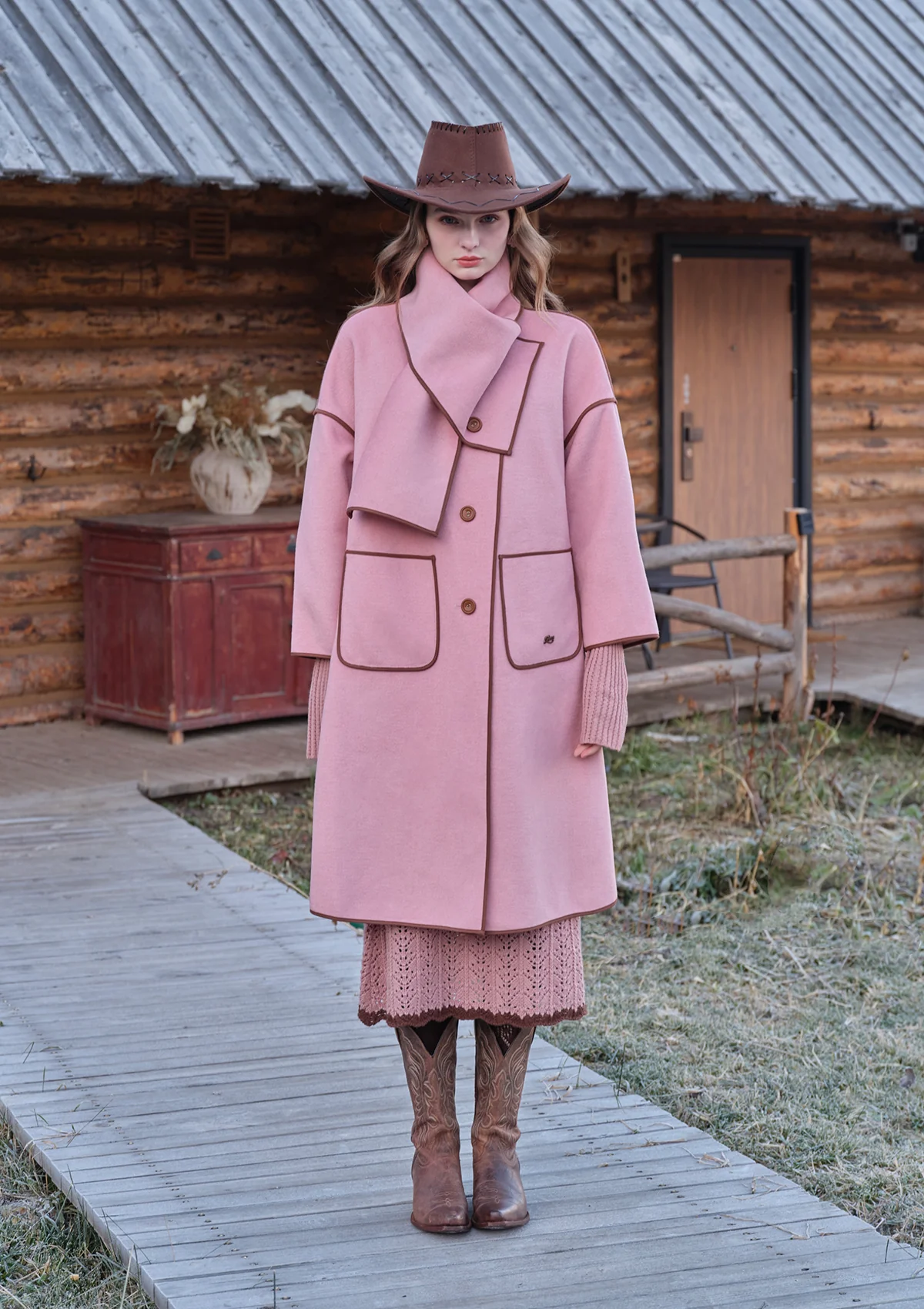 Winter Dopamine Double-faced Overcoat - Thrancidy