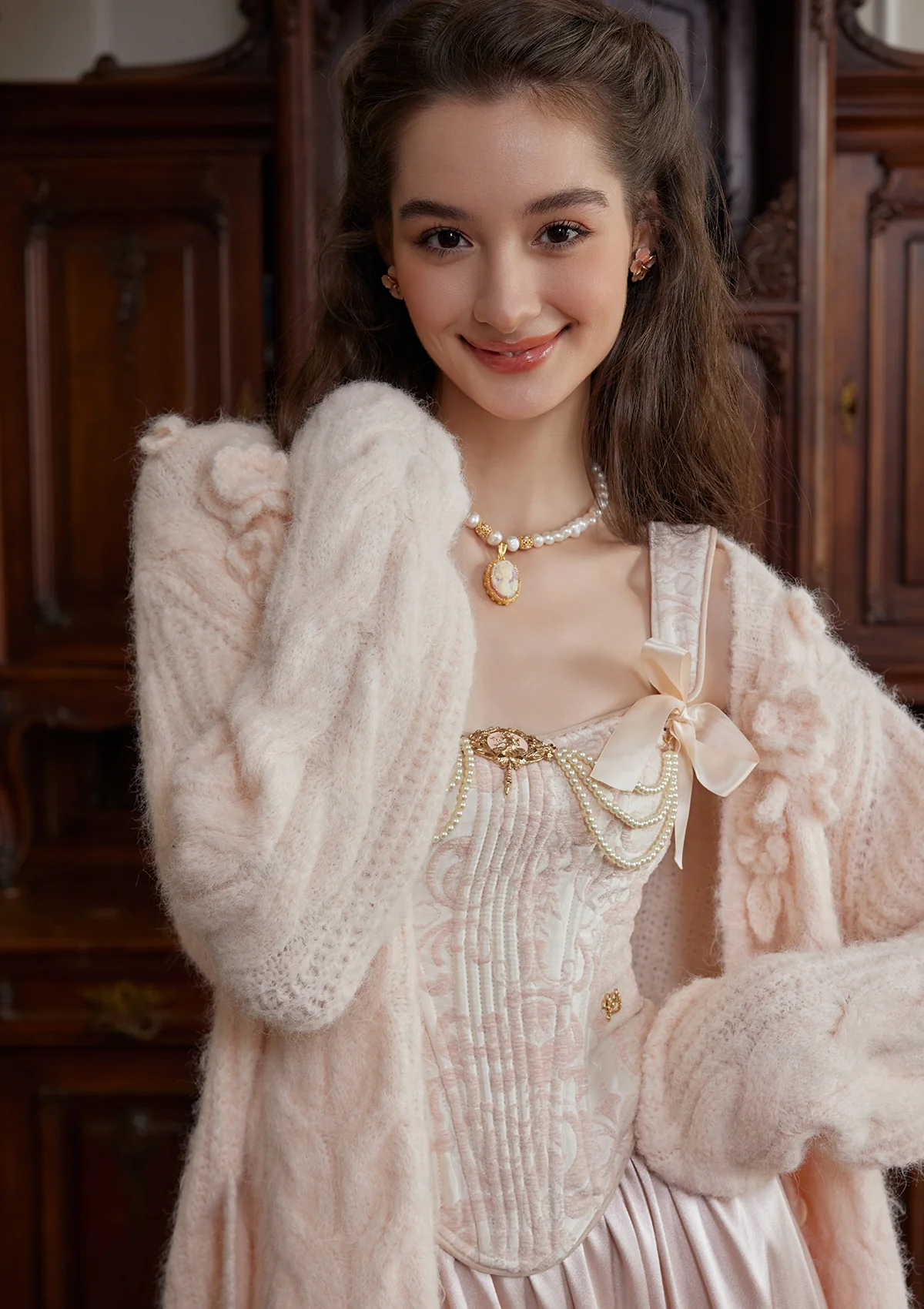 Semi-sweet Chiffon Knit Cardigan - Thrancidy