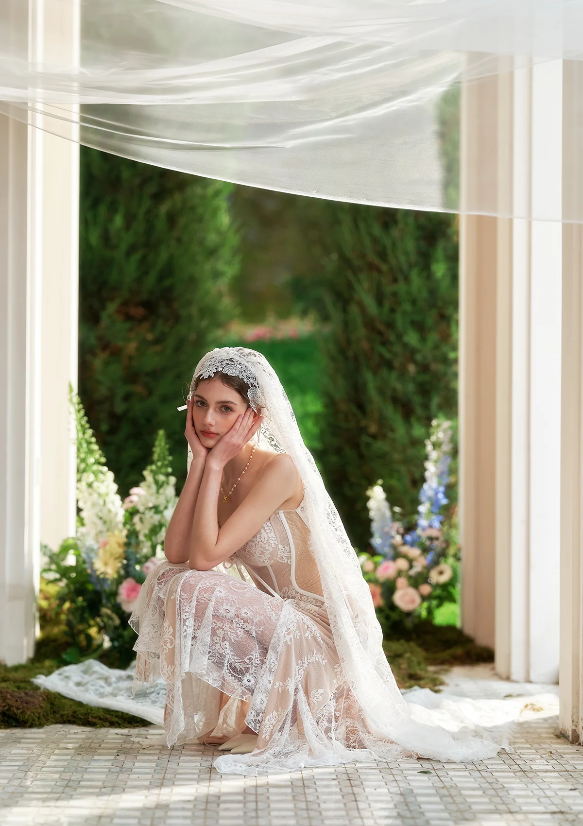 The Tribute of Rain Corset Dress - Thrancidy