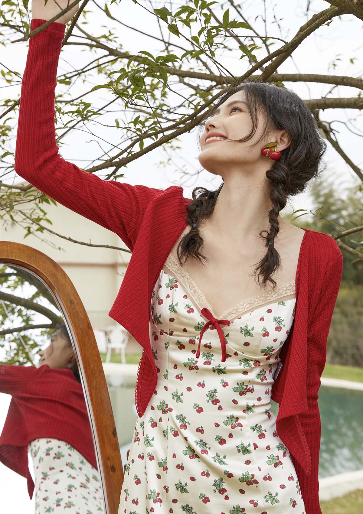 Strawberry Farm Dress - Thrancidy