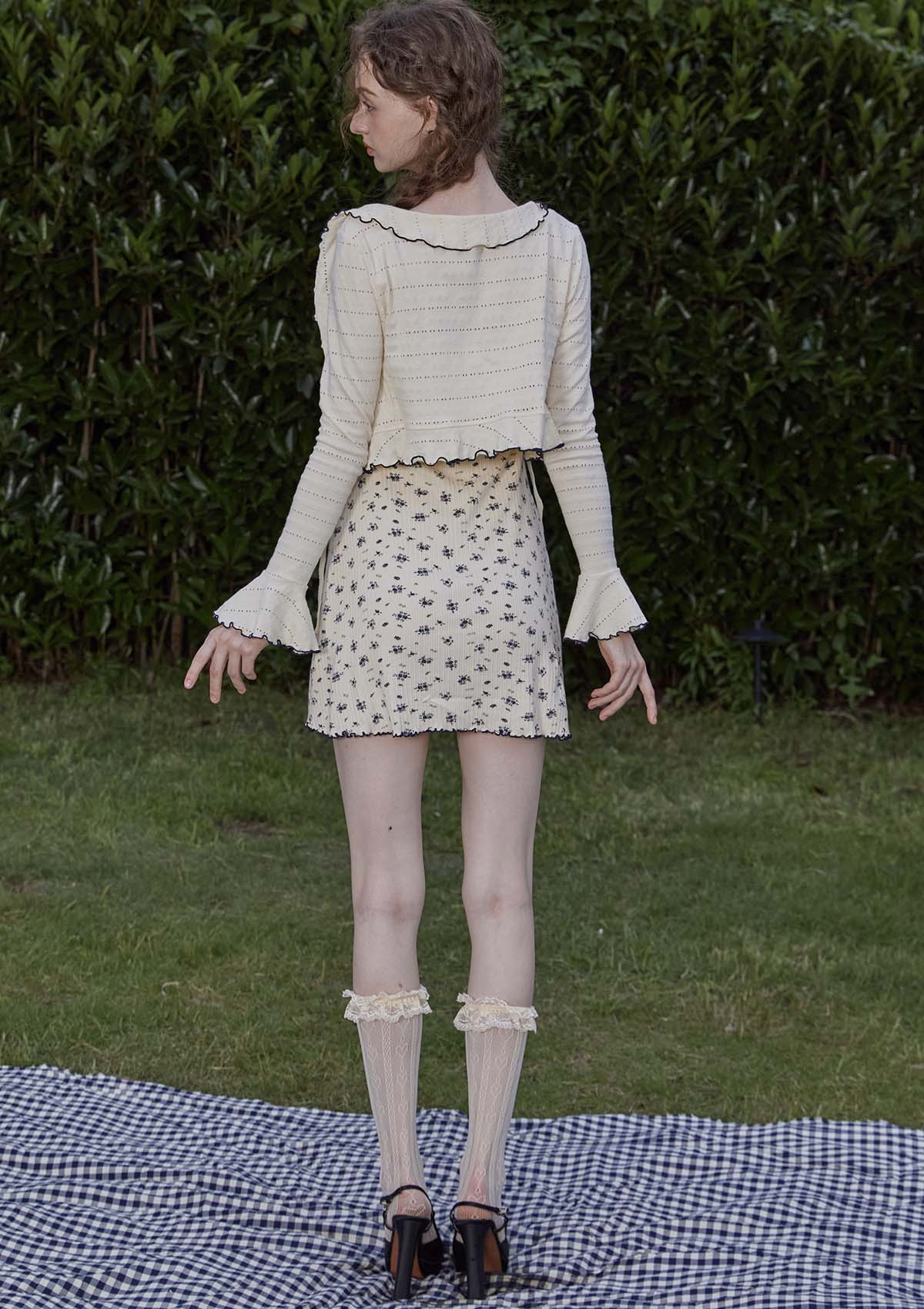 Blueberry Knit Cardigan - Thrancidy