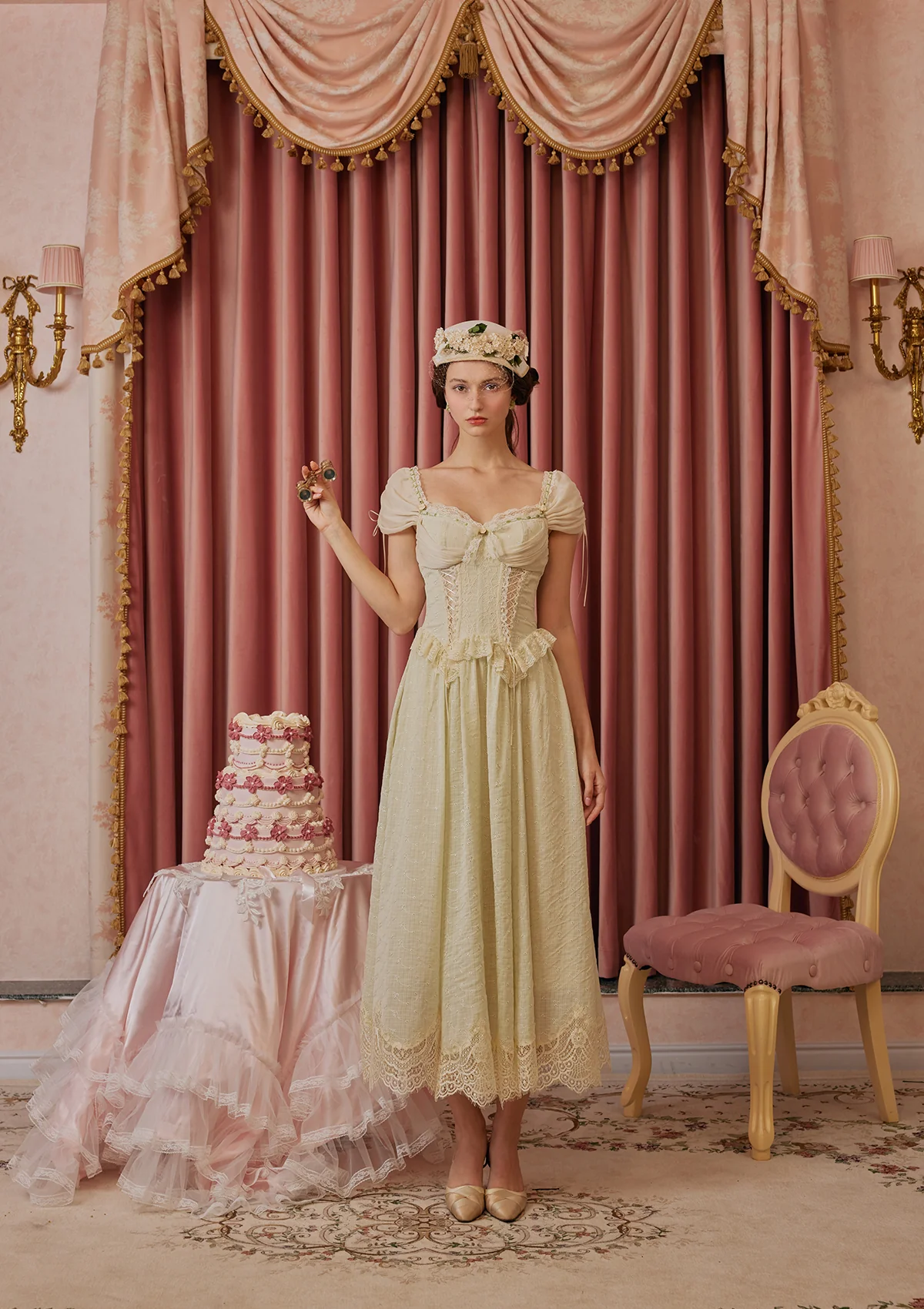 Gardenia Mambo Corset Dress - Thrancidy