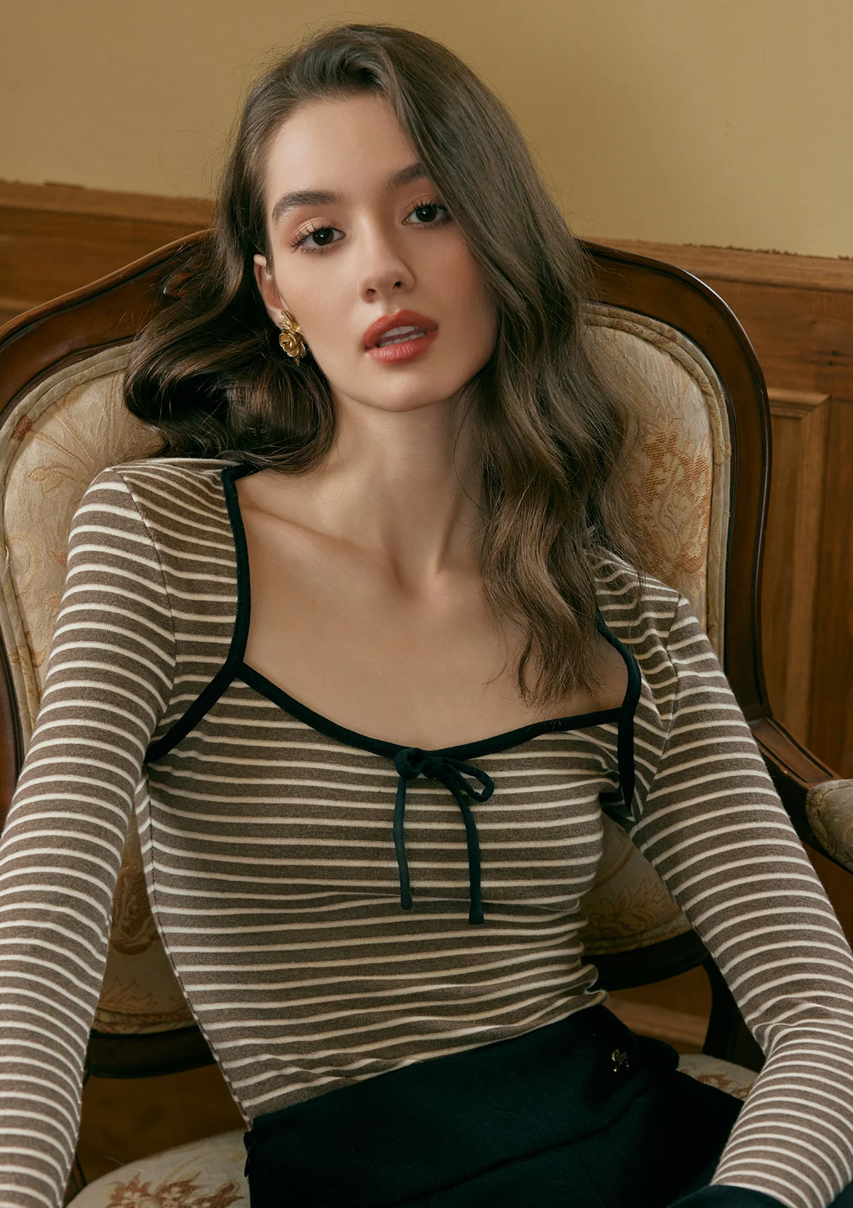 New York Girl Striped Underlay - Thrancidy