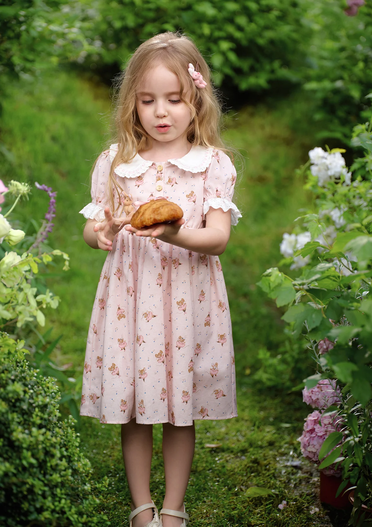 Toddler Girl Ballet Mouse Party Dress - Thrancidy