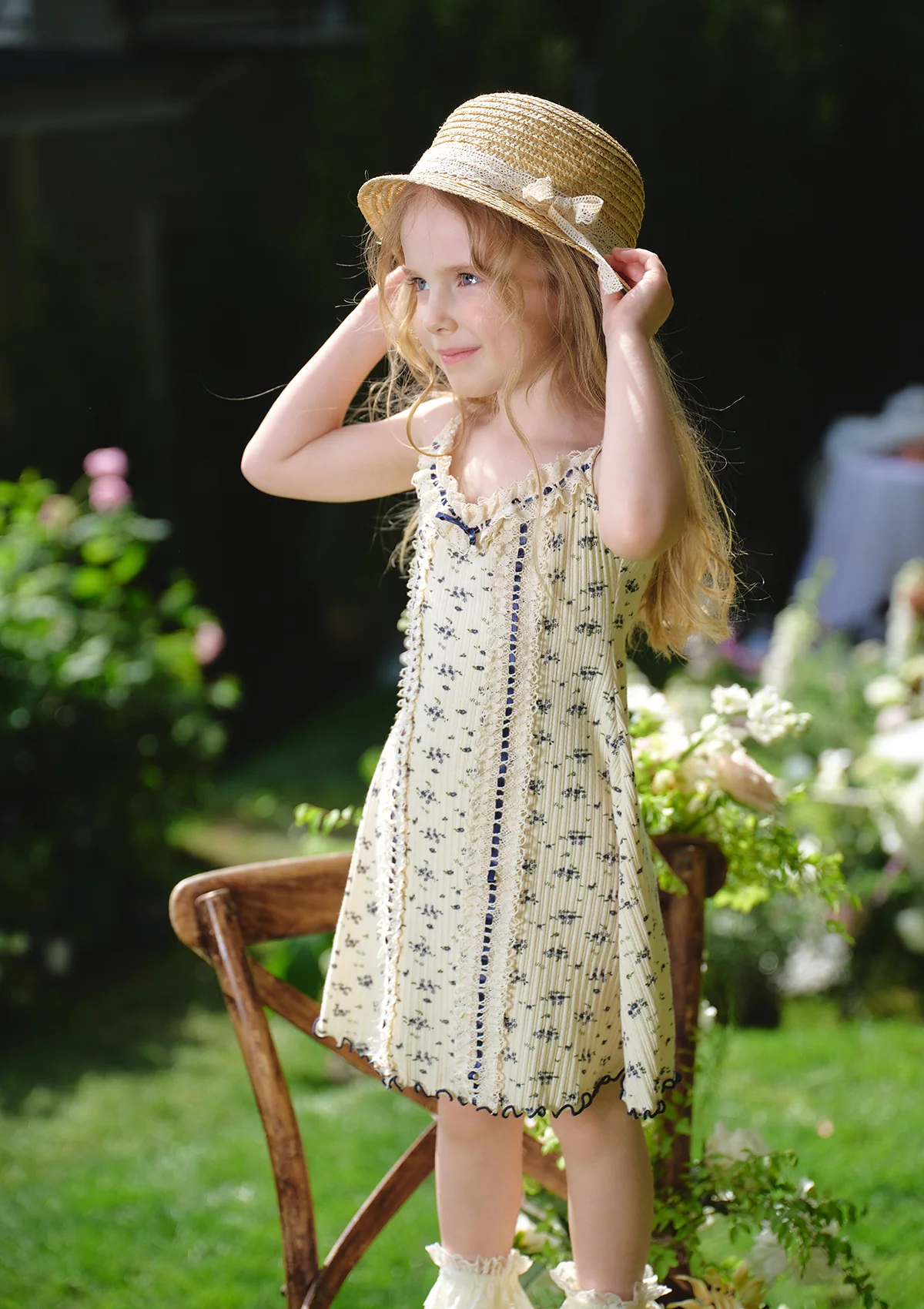 Toddler Girl Blueberry Dress - Thrancidy