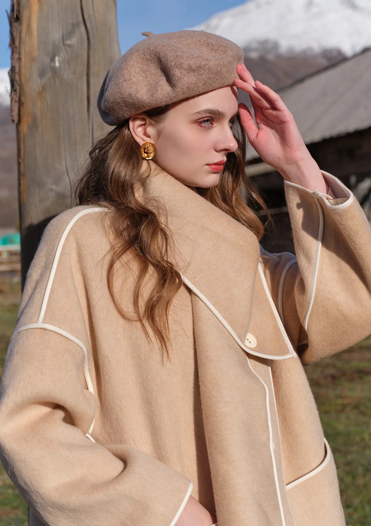 Winter Dopamine Double-faced Overcoat - Thrancidy