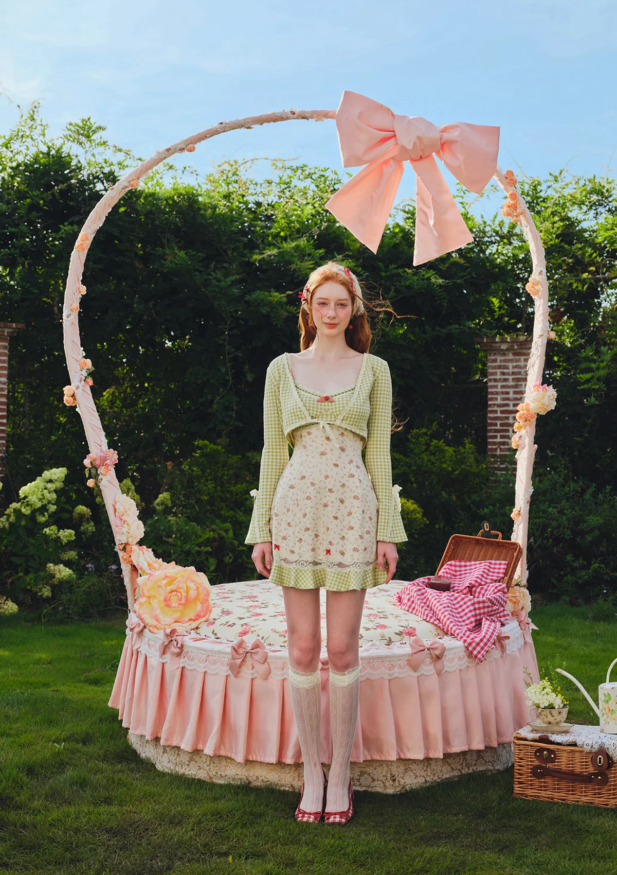 Matcha Red Bean Cardigan - Thrancidy