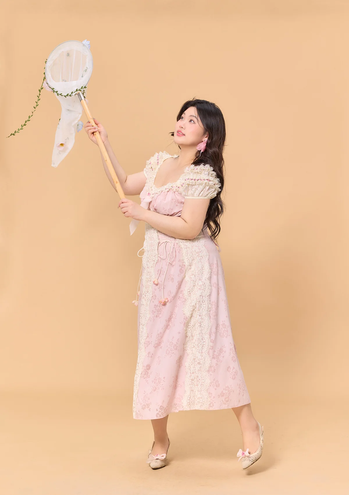 Curve & Plus Butterfly Chaser Dress - Thrancidy