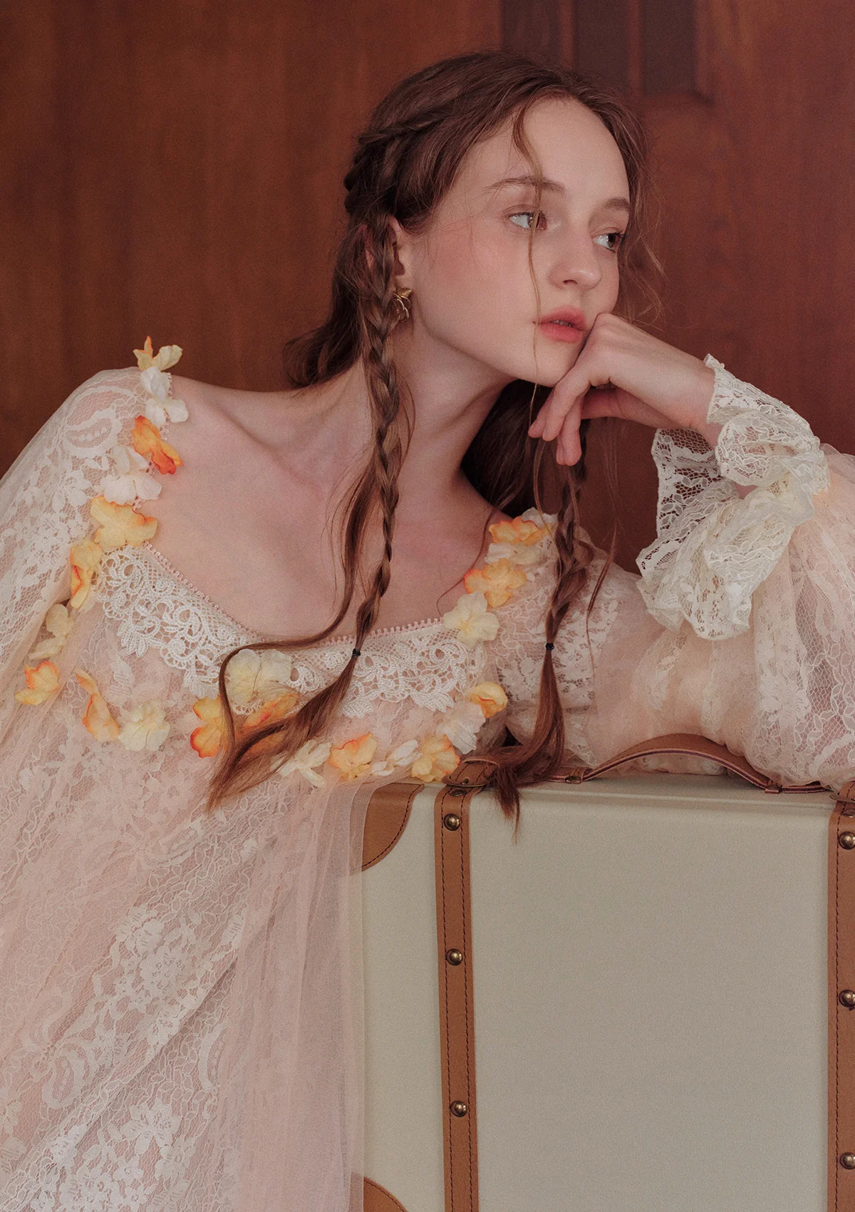 Sunset & Orange Ocean Dress - Thrancidy