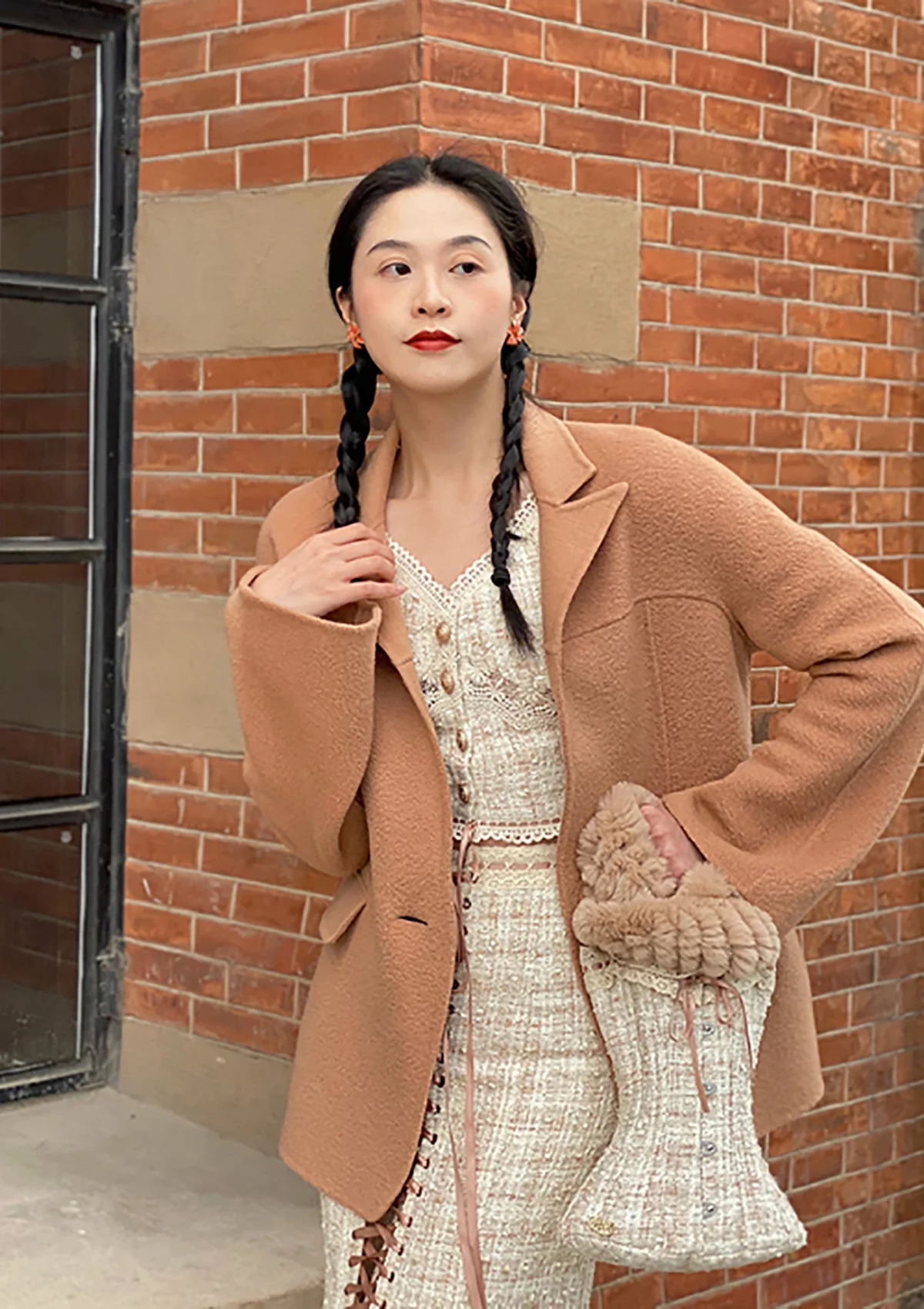 Spring Apricot Vest - Thrancidy