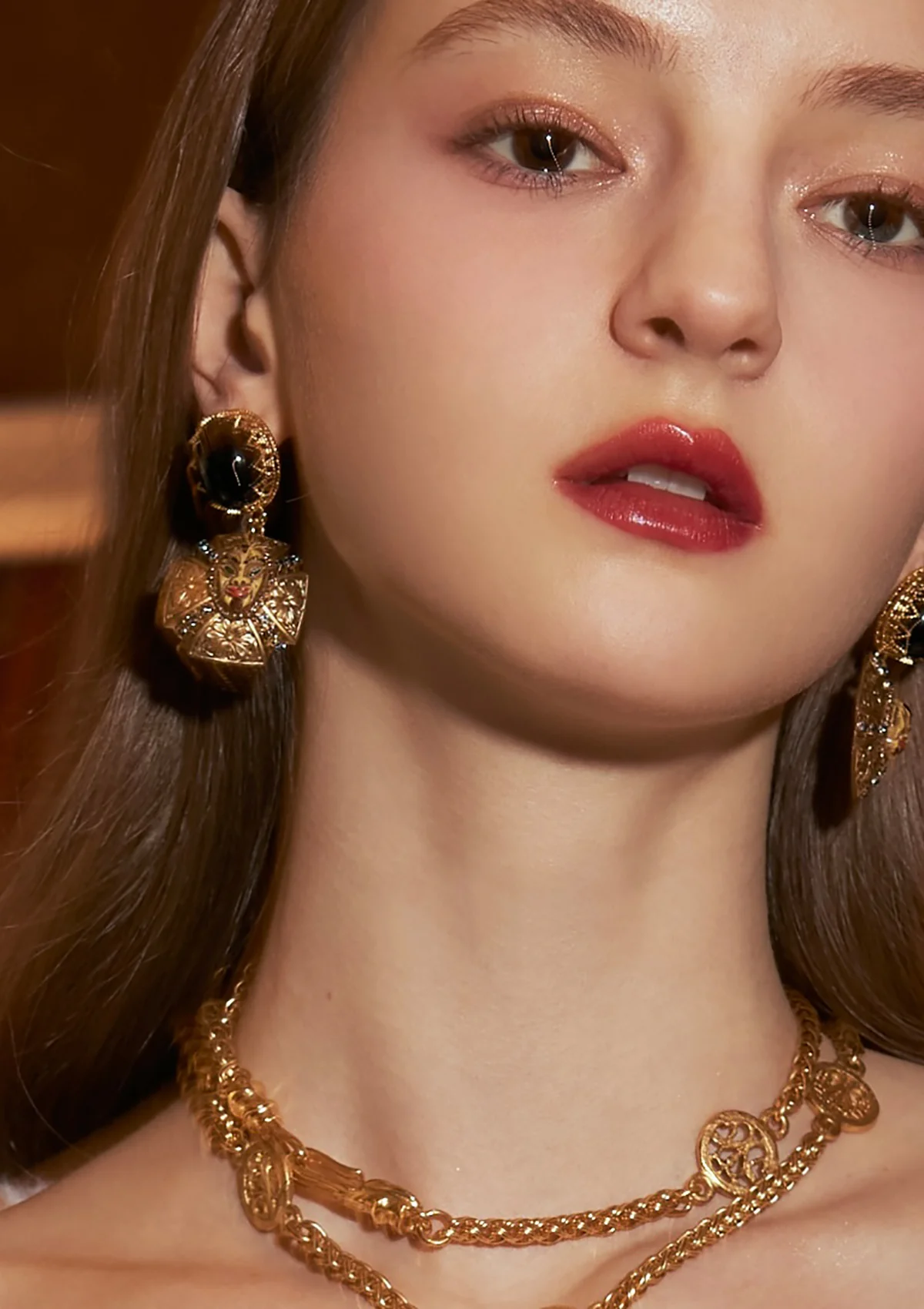 Thorn Black Agate Earring - Thrancidy