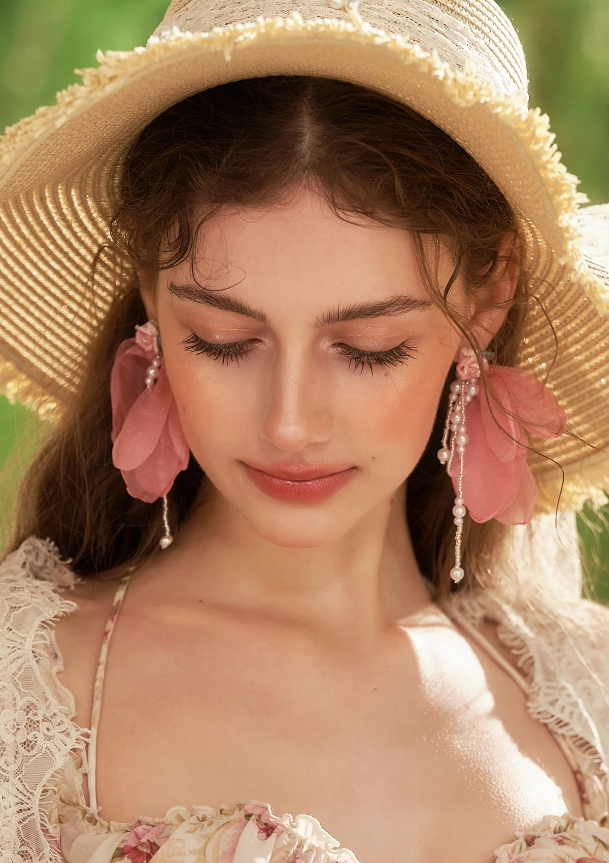 Crowned by Dew Ear Studs - Thrancidy