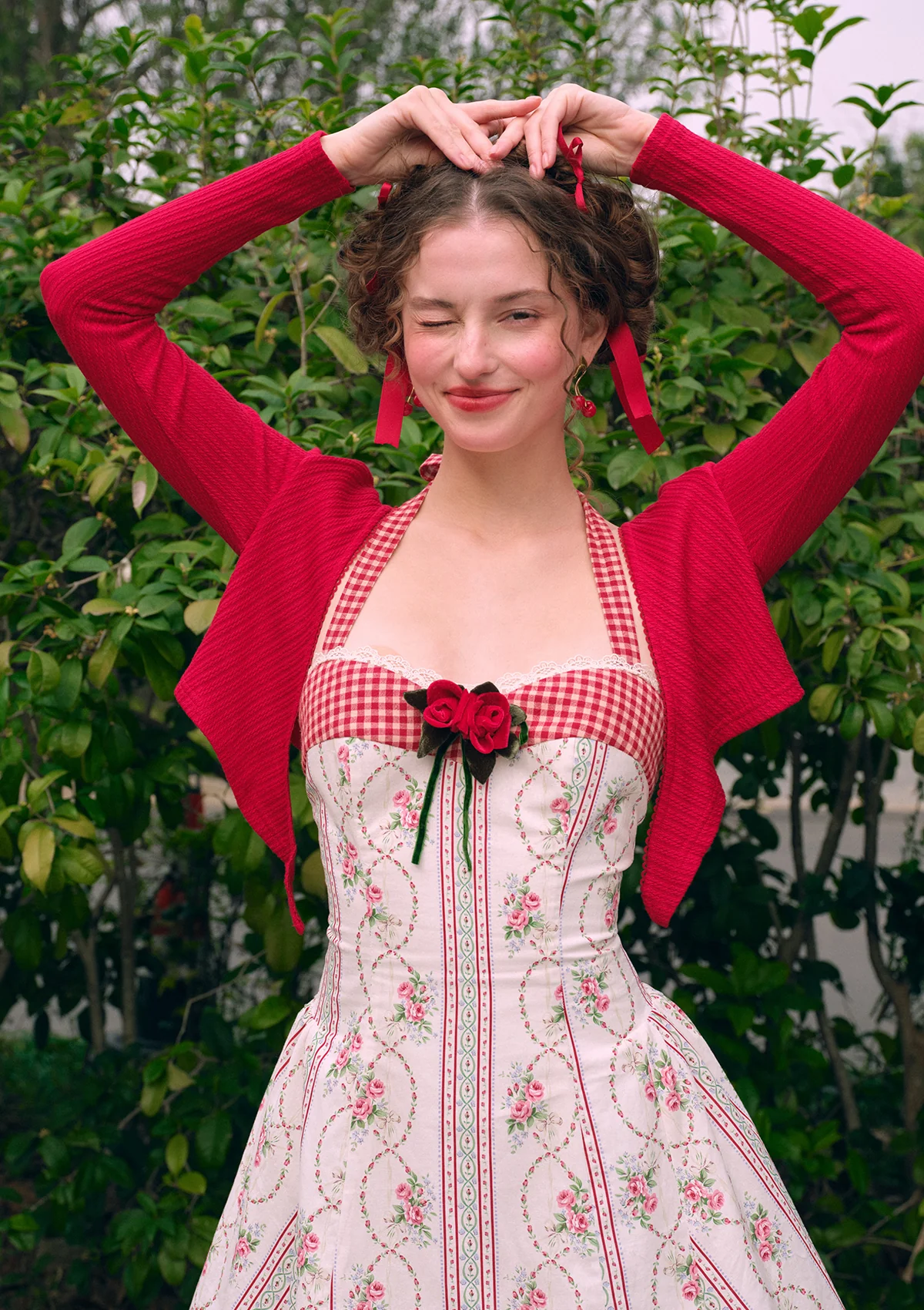 Rose Cupid Dress - Thrancidy