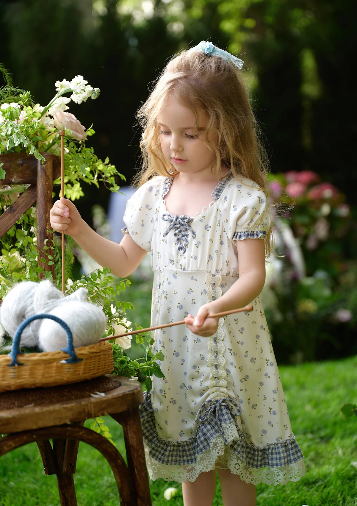 Toddler Girl Peter Rabbit Dollhouse Dress - Thrancidy