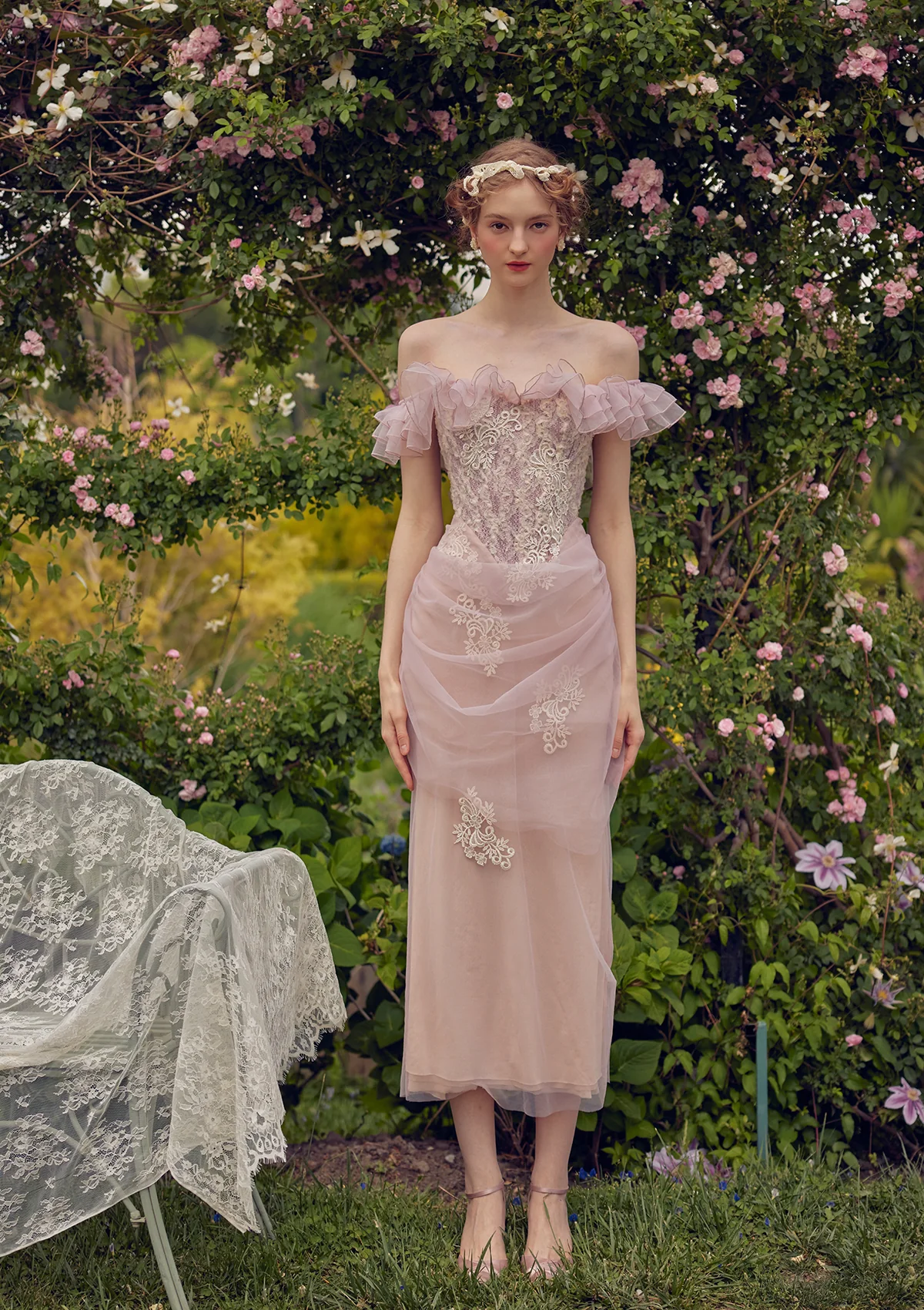 Fairy Chantilly Dress - Thrancidy