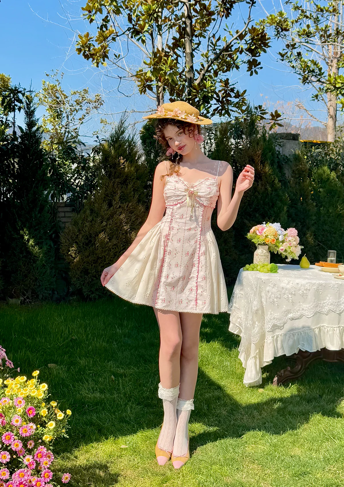 Rose Shaved Ice Dress - Thrancidy