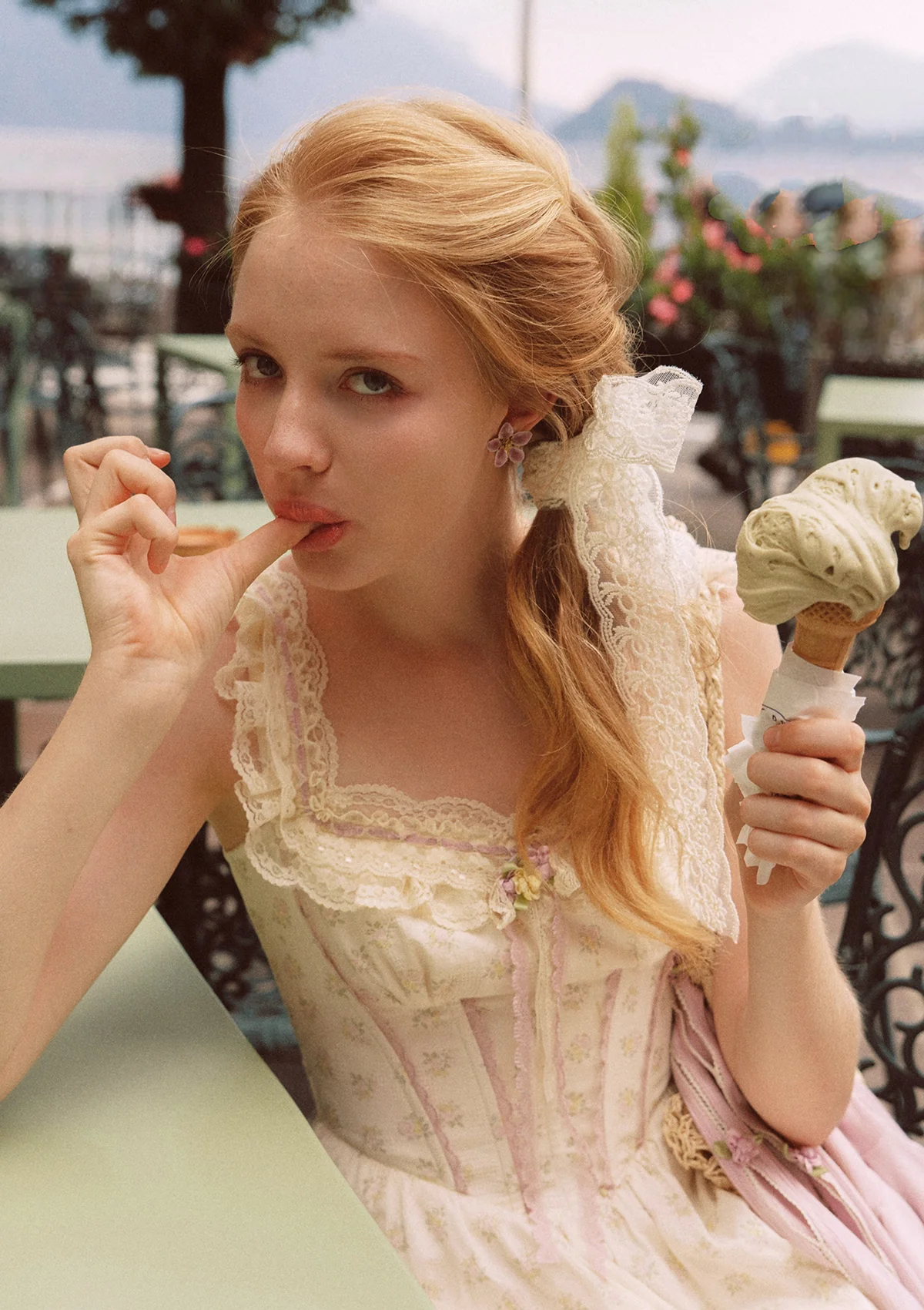 Cream Clove Corset Dress - Thrancidy