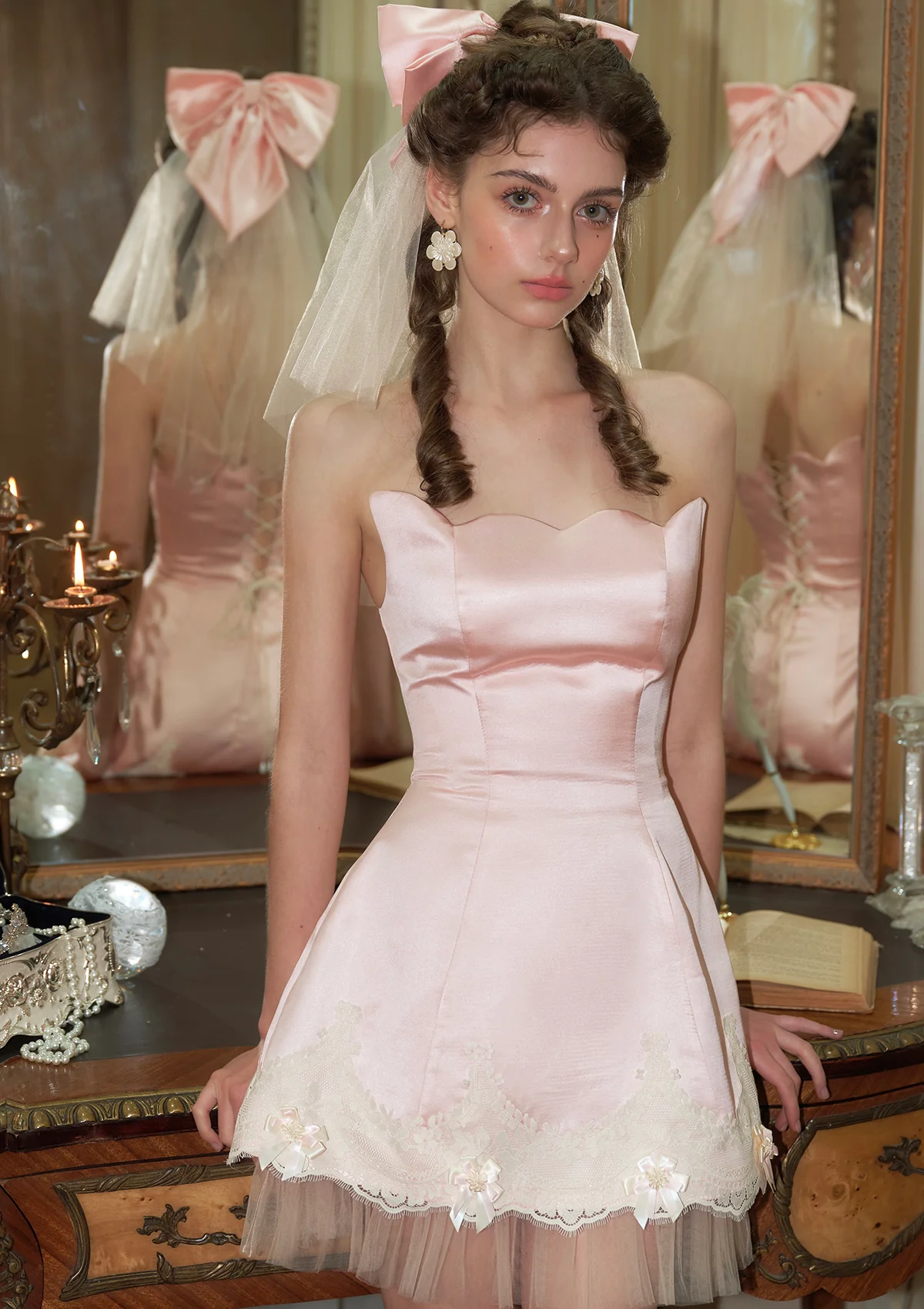 Pink Barbie Corset Dress - Thrancidy