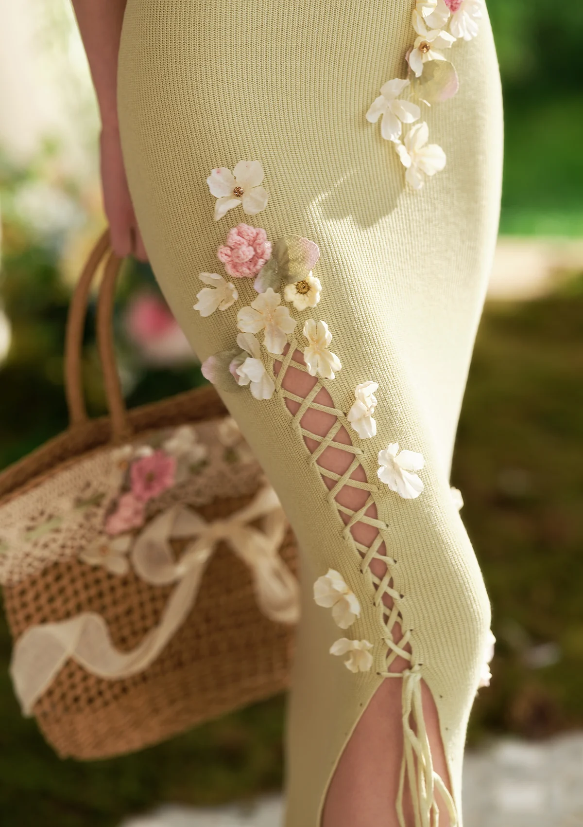 Green Chanson Knit Dress - Thrancidy