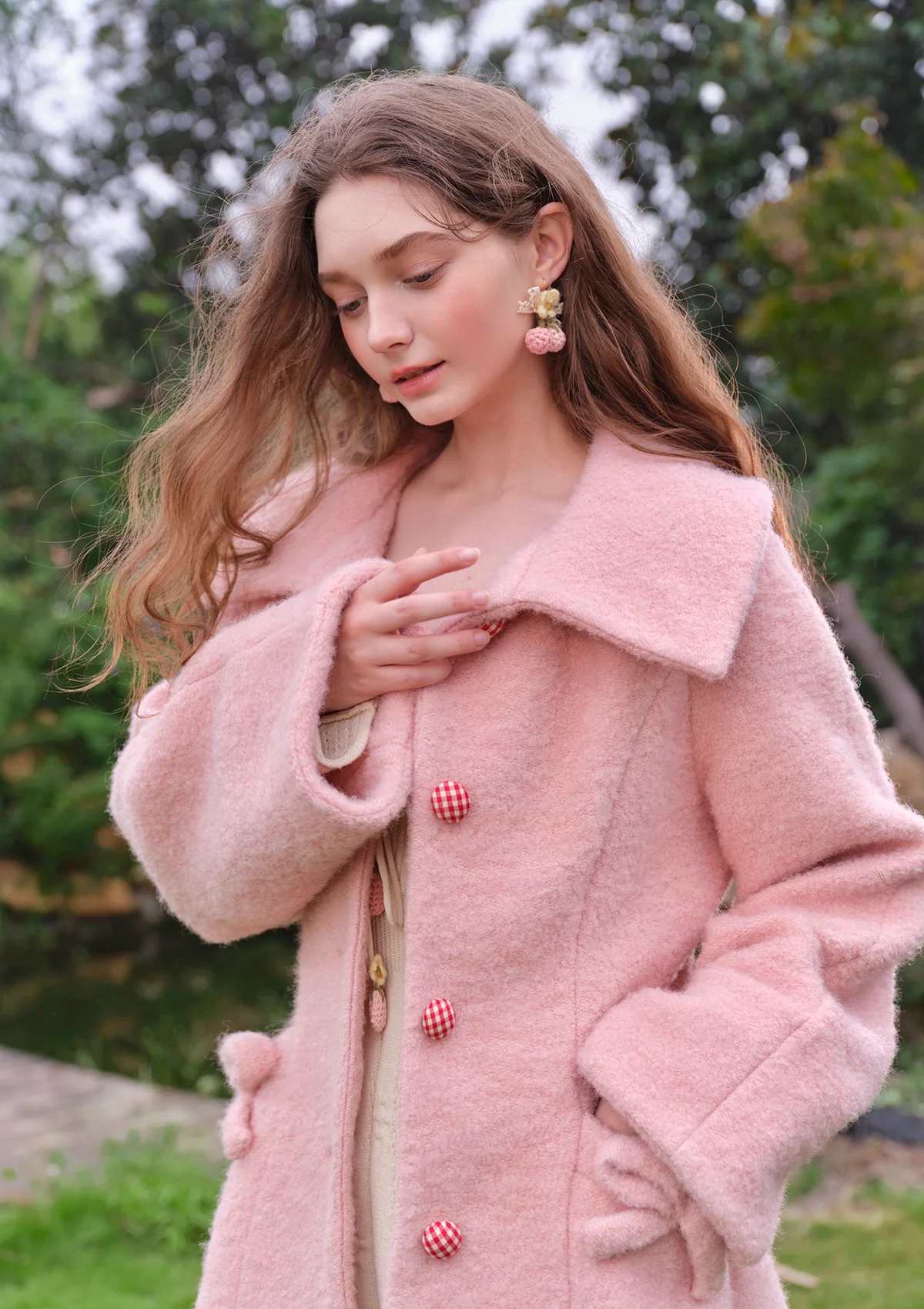 Strawberry Senior Alumnael Coat - Thrancidy