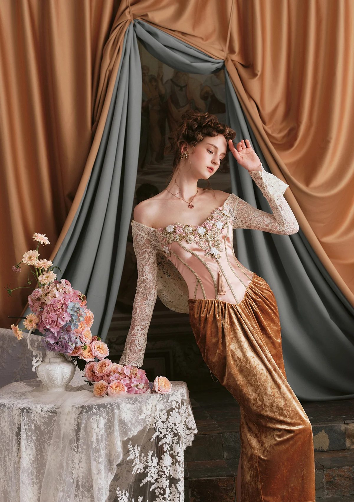 Arabian Nights Corset Dress - Thrancidy