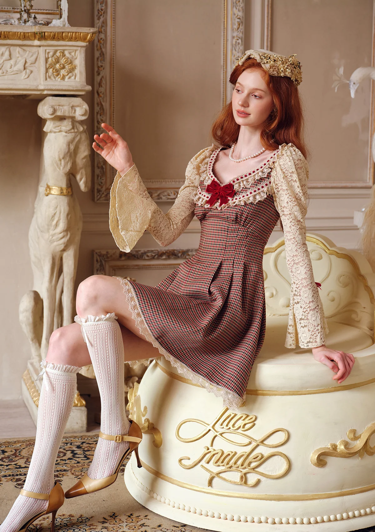 Antique Dollhouse Dress - Thrancidy