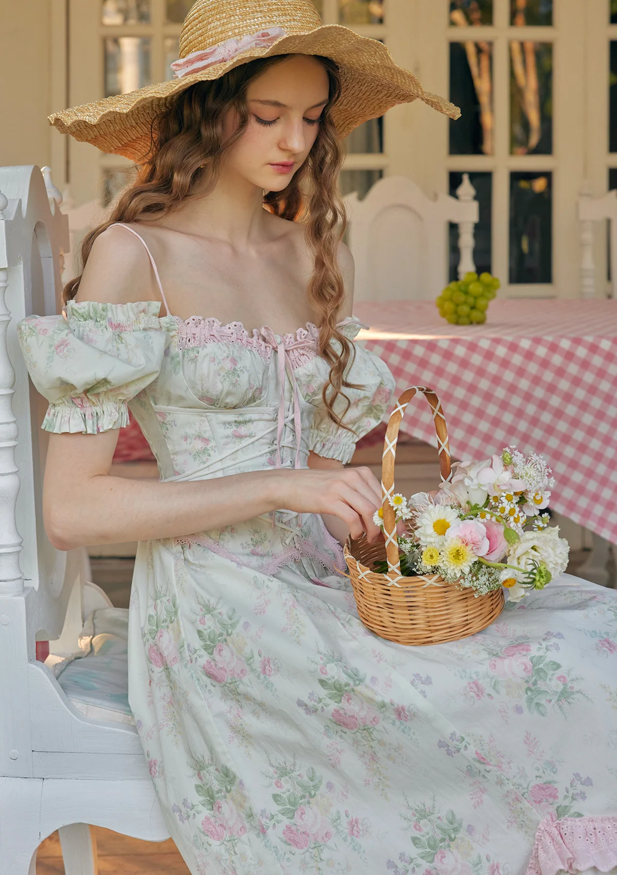 Fleur Poetry Corset Dress - Thrancidy