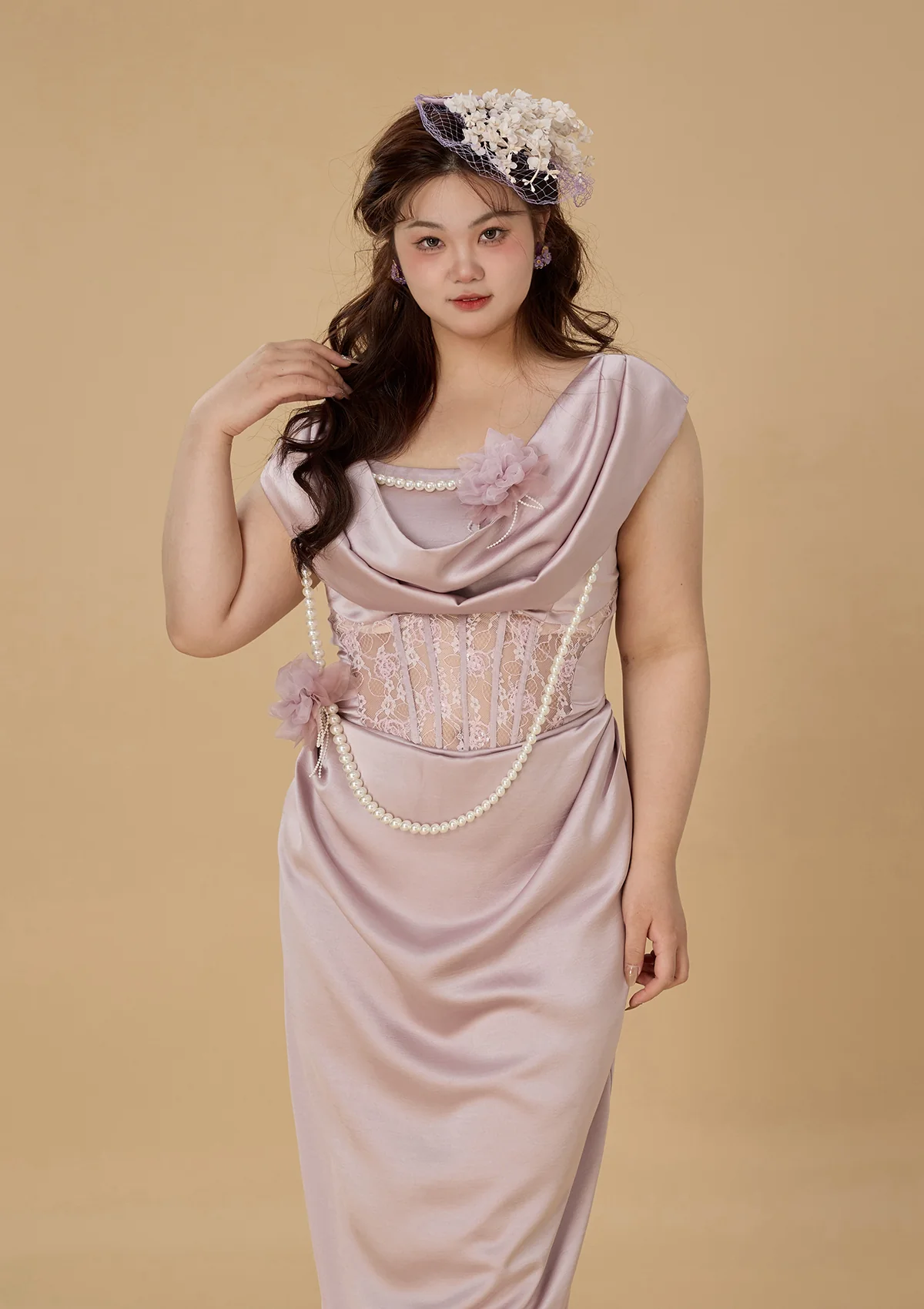 Curve & Plus The Age of Adaline Corset Dress - Thrancidy