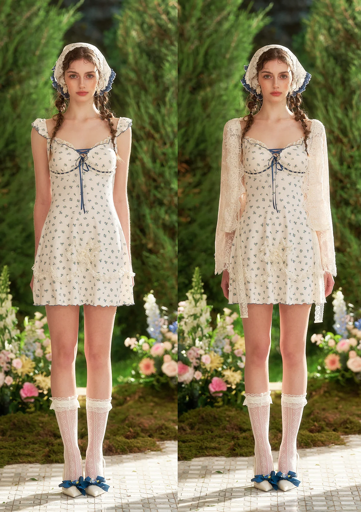 Blue Afternoon Dress - Thrancidy