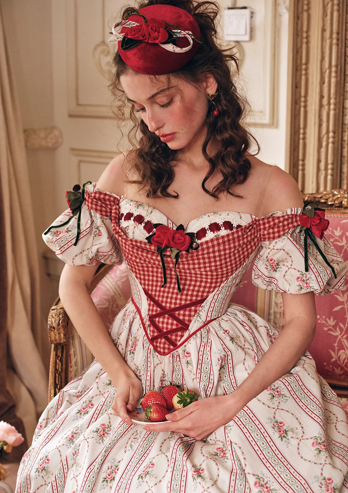 Rose Lady Corset Dress - Thrancidy