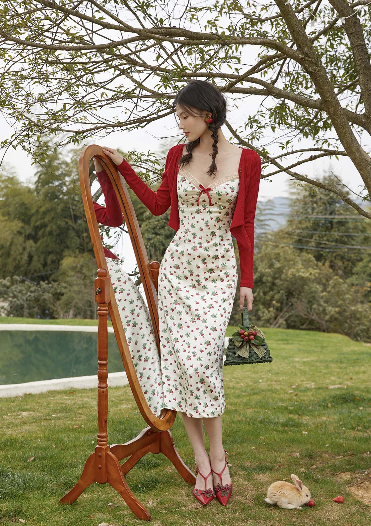 Strawberry Farm Dress - Thrancidy