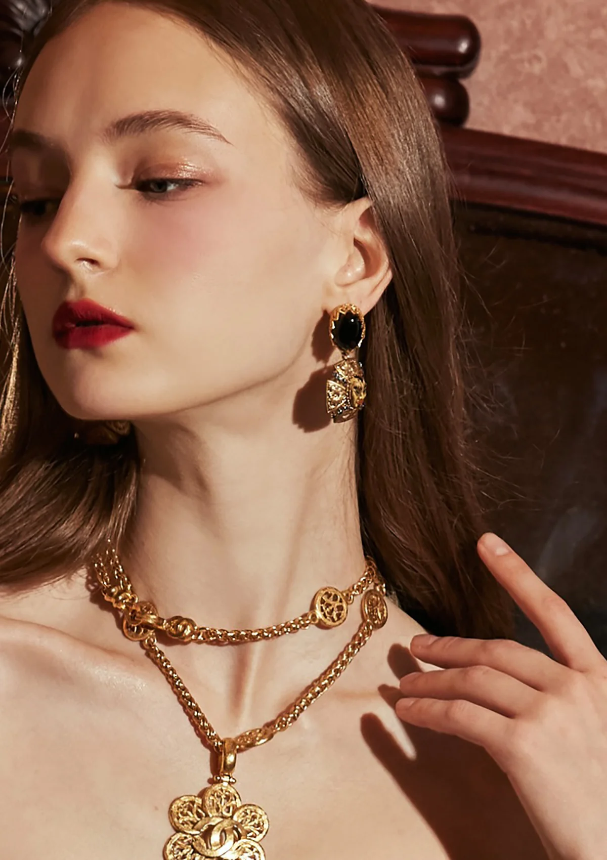 Thorn Black Agate Earring - Thrancidy