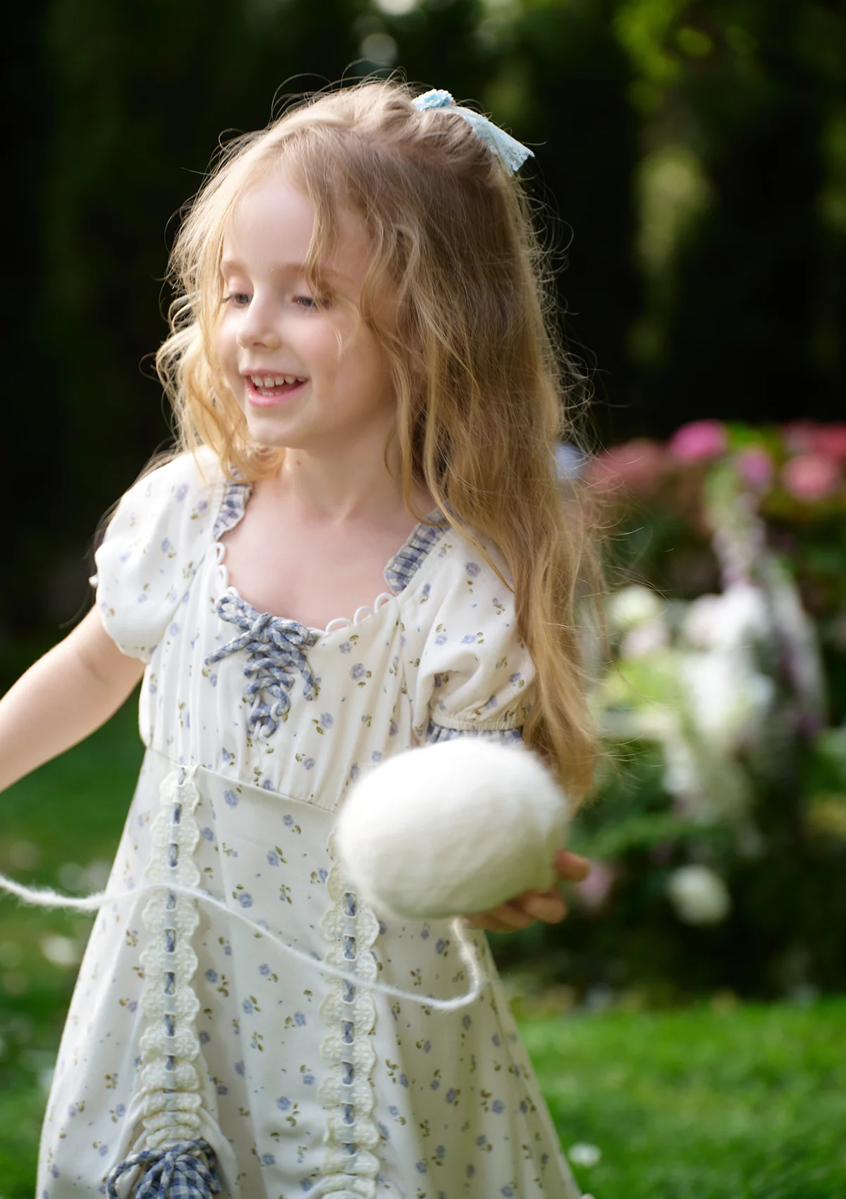 Toddler Girl Peter Rabbit Dollhouse Dress - Thrancidy