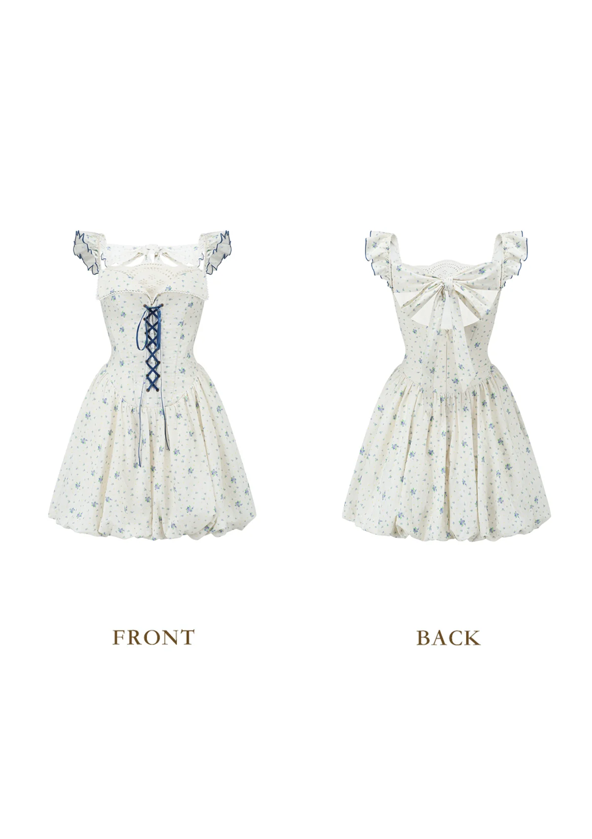 Blueberry Jam Jar Corset Dress - Thrancidy