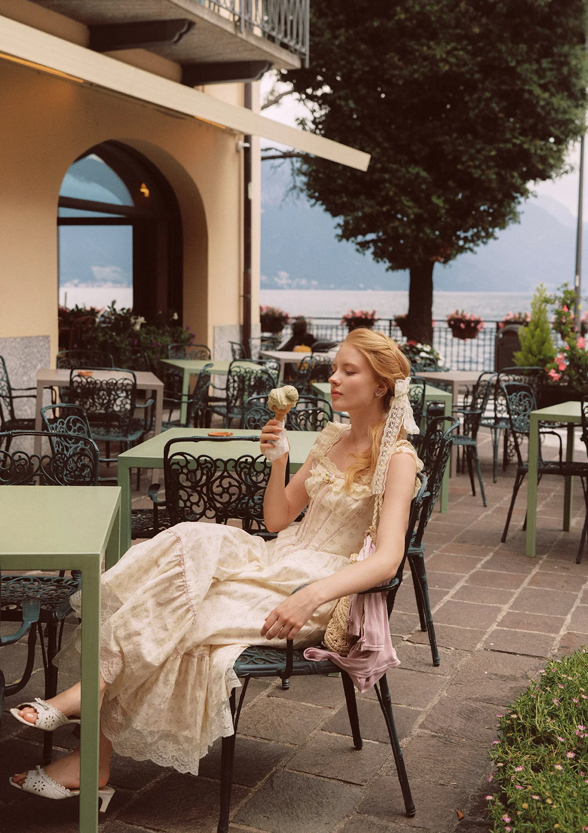 Cream Clove Corset Dress - Thrancidy